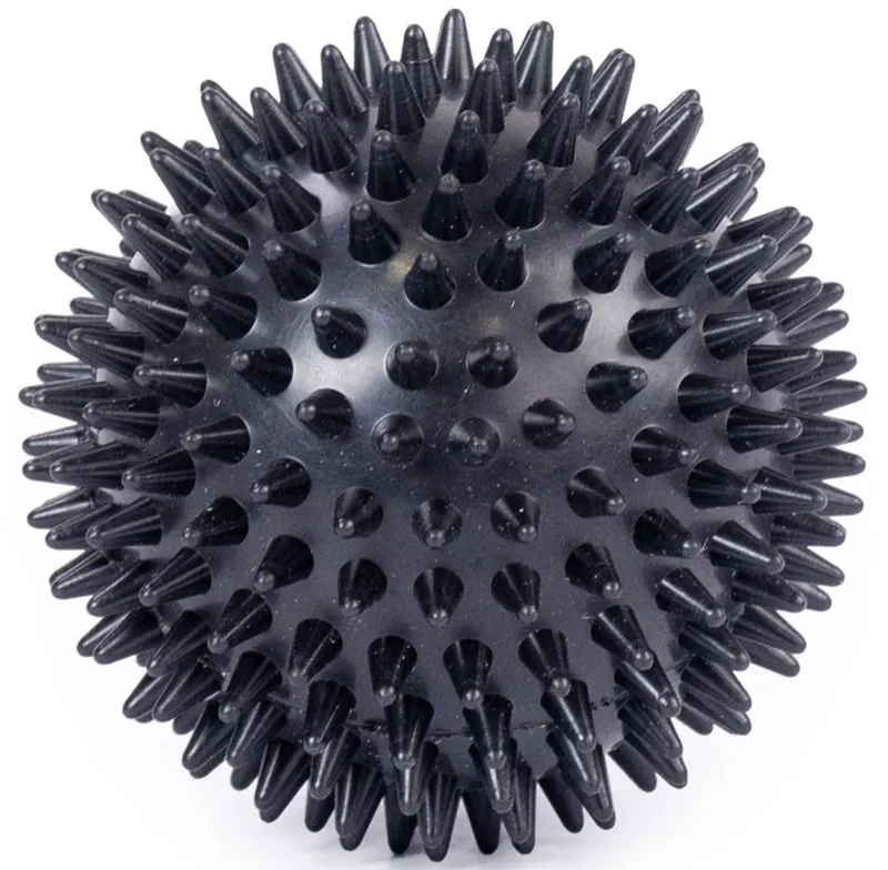 Fitness Mad Spikey Massage Ball 9cm Black